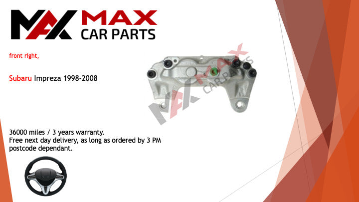 Fits Subaru Impreza 1998-2008 Brake Caliper front right