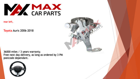 Fits Toyota Auris 2006-2018 Brake Caliper Rear Left