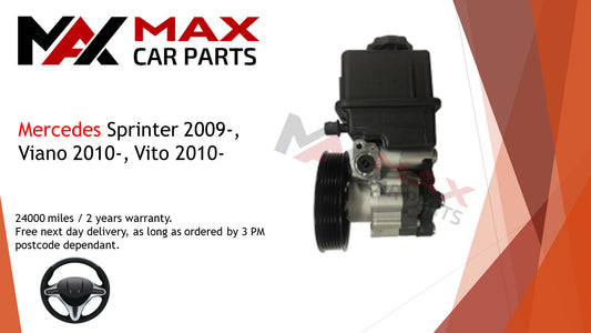 Fits Mercedes Sprinter 2009- Viano 2010- Vito 2010- Power steering pump