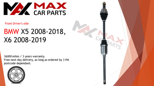 Fits BMW X5 2008-2018 X6 2008-2019 driveshaft front right