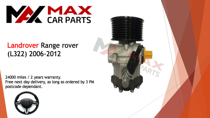 Fits Landrover range rover (L322) 2006-2012 power steering pump