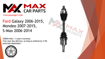 Ford Galaxy 2006-2015 Mondeo 2007-2015 S-Max 2006-2014 driveshaft front Left