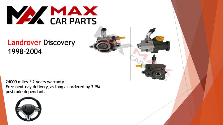 Fits Landrover discovery 1998-2004 power steering pump