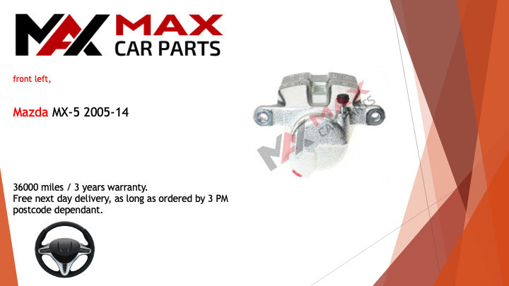 Fits Mazda mx-5 2005-2014 Brake Caliper front Left